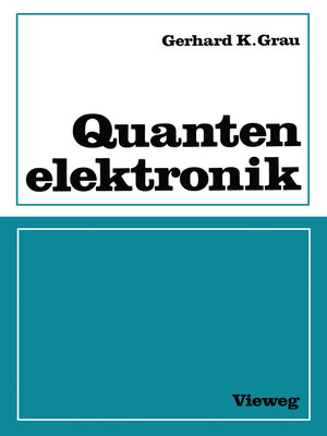 cover image of Quantenelektronik